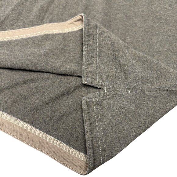 Men's BANANA REPUBLIC Fitten Pima Polo Shirt Heather Brown- Size XL - Picture 6 of 8